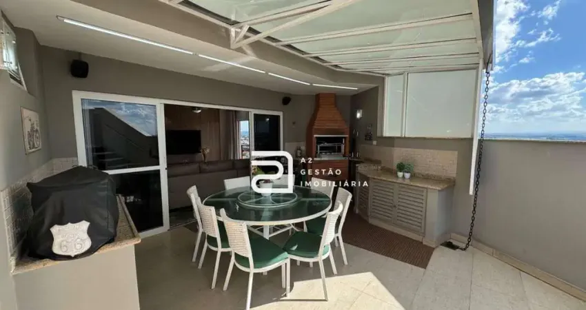 Cobertura com 4 dormitórios à venda, 250 m² por r$ 1.200.000,00 - paulista - piracicaba/sp