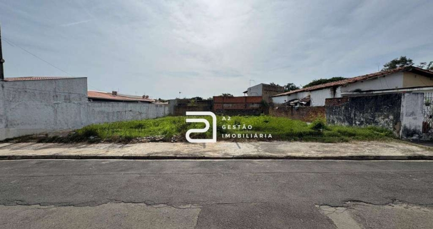 Terreno à venda, 287 m² por R$ 170.000,00 - Vila Industrial - Piracicaba/SP