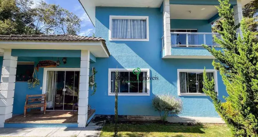 Casa com 4 dormitórios à venda, 181 m² por r$ 990.000,00 - vargem grande - teresópolis/rj