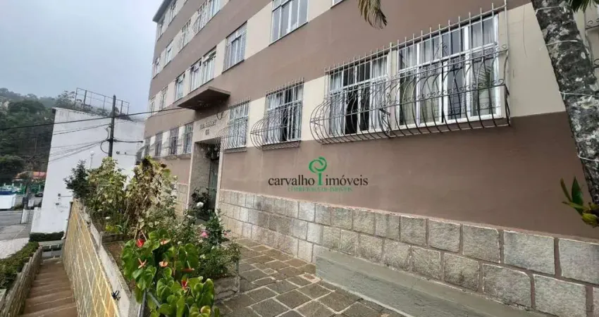 Apartamento com 1 dormitório à venda, 40 m² por r$ 210.000,00 - agriões - teresópolis/rj