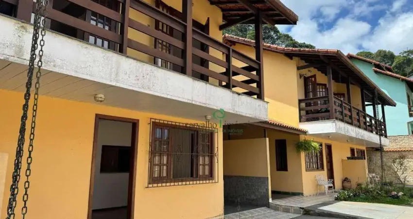 Casa com 2 dormitórios à venda, 100 m² por r$ 380.000,00 - vale do paraíso - teresópolis/rj