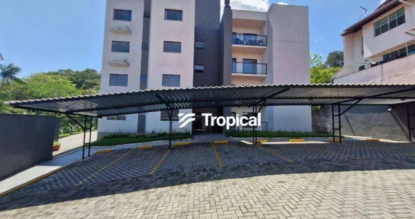 Apartamento com 2 dormitórios para alugar, 60 m² por r$ 2.255,00/mês - itoupava norte - blumenau/sc