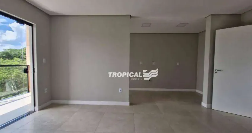 Apartamento com 2 dormitórios para alugar, 60 m² por r$ 2.255,00/mês - itoupava norte - blumenau/sc