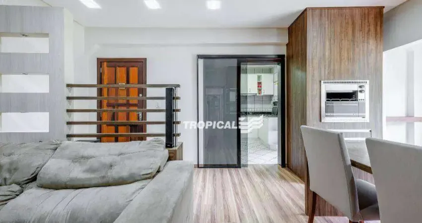 Apartamento com 3 dormitórios para alugar, 120 m² por r$ 2.750,00/mês - garcia - blumenau/sc