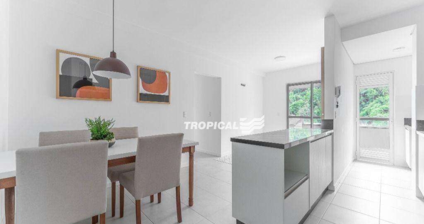 Apartamento com 3 dormitórios, 85 m² - venda por R$ 445.703,98 ou aluguel por R$ 3.090,00/mês - Ribeirão Fresco - Blumenau/SC