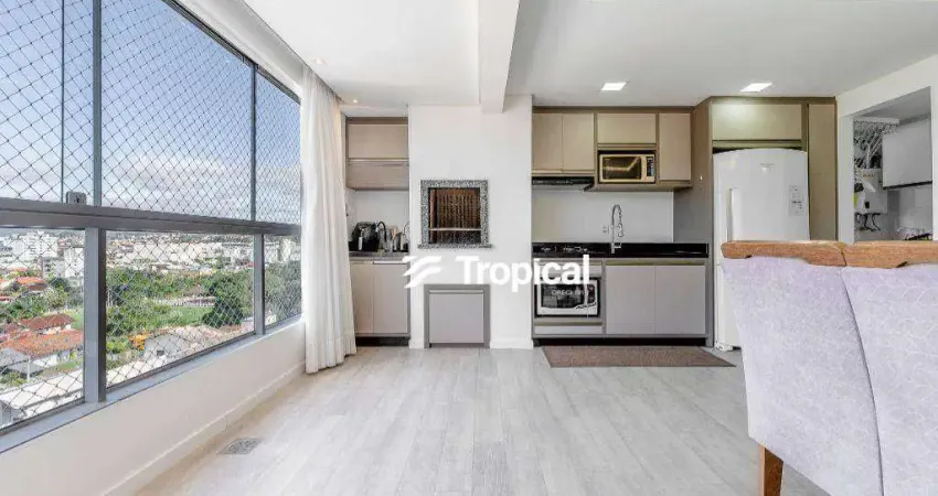 Apartamento com 3 dormitórios à venda, 98 m² por R$ 850.000,00 - Fortaleza - Blumenau/SC