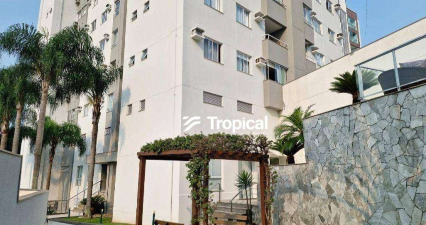 Apartamento com 3 dormitórios para alugar, 105 m² por R$ 3.726,75/mês - Velha - Blumenau/SC