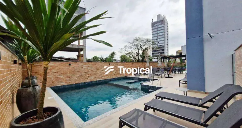 Apartamento com 2 dormitórios para alugar, 67 m² por r$ 3.230,00/mês - velha - blumenau/sc