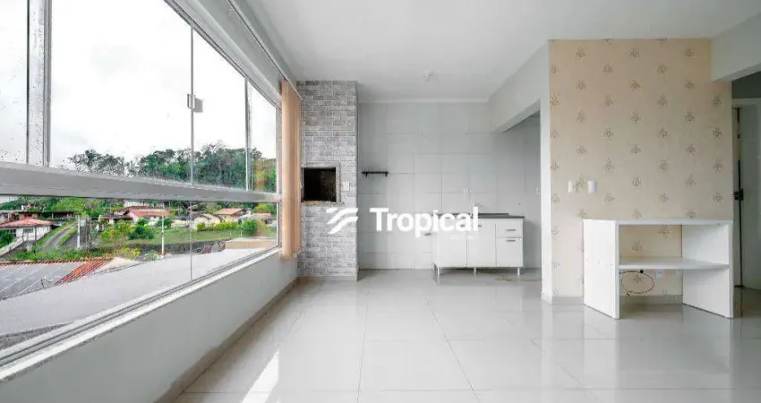 Apartamento com 2 dormitórios à venda, 72 m² por r$ 375.000,00 - água verde - blumenau/sc