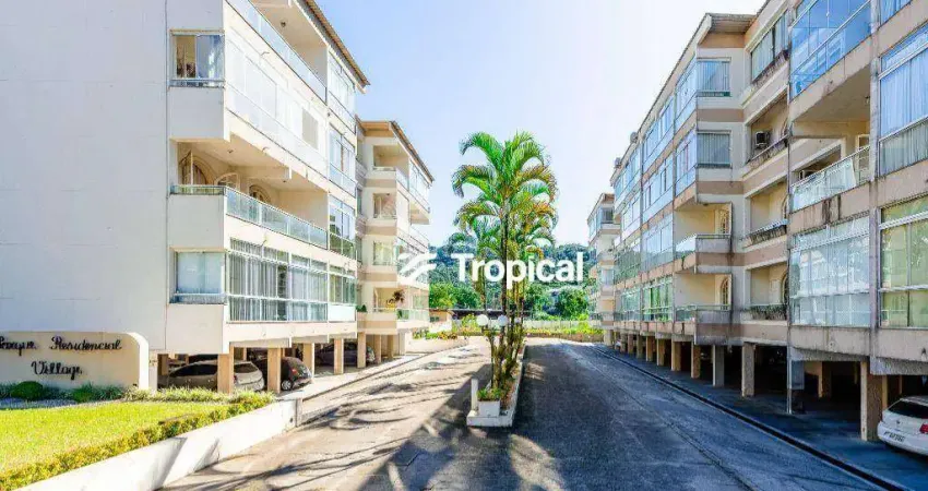 Apartamento mobiliado com 2 dormitórios à venda, 75 m² por r$ 495.000 - garcia - blumenau/sc