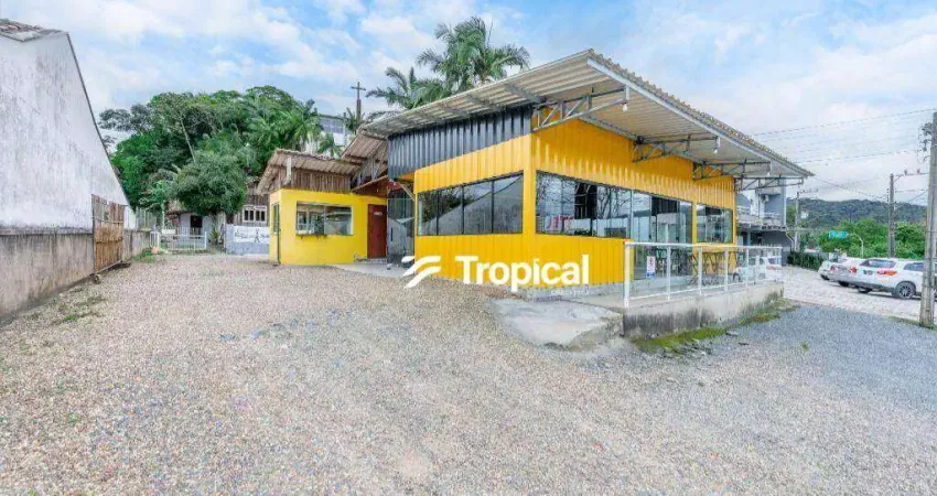 Ponto para alugar, 200 m² por r$ 3.593,27/mês - ponta aguda - blumenau/sc