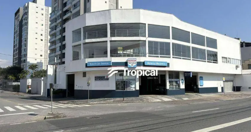 Sala para alugar, 235 m² por r$ 6.600,00/mês - itoupava seca - blumenau/sc