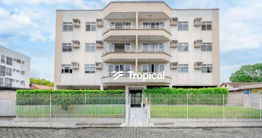 Apartamento com 2 dormitórios à venda, 80 m² por r$ 450.000,00 - fortaleza - blumenau/sc