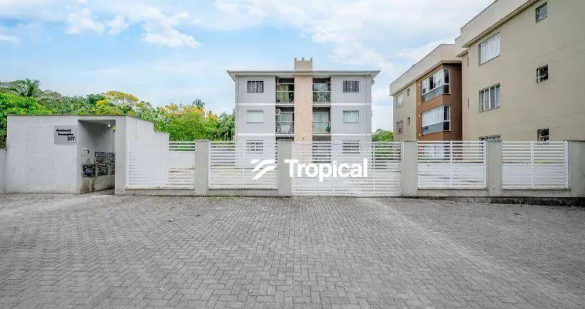 Apartamento com 2 dormitórios para alugar, 60 m² por r$ 2.690,00/mês - itoupava norte - blumenau/sc