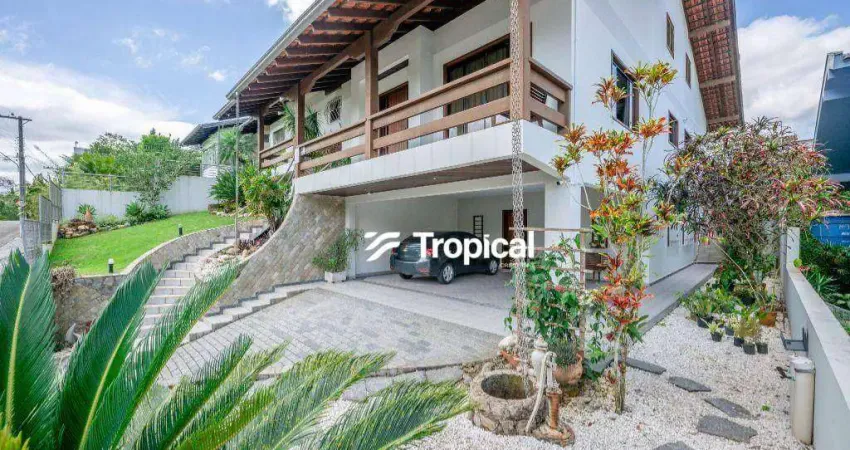 Casa com 4 dormitórios à venda, 315 m² por r$ 1.900.000,00 - velha - blumenau/sc
