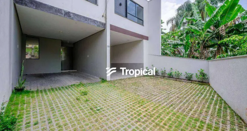 Sobrado com 3 dormitórios à venda, 107 m² por r$ 640.000,00 - velha - blumenau/sc