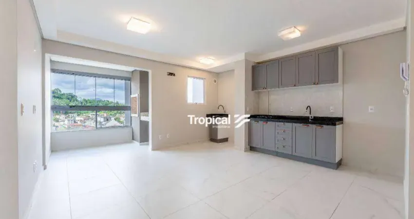 Apartamento com 2 dormitórios, 60 m² - venda por r$ 430.000,00 ou aluguel por r$ 2.650,00/mês - escola agrícola - blumenau/sc