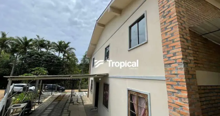 Casa com 2 dormitórios para alugar, 1 m² por r$ 1.445,00/mês - fidélis - blumenau/sc