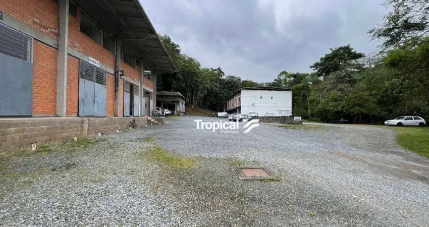 Galpão para alugar, 9500 m² por r$ 2.500,00/mês - fortaleza - blumenau/sc