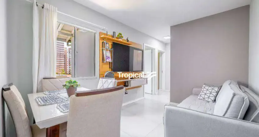 Apartamento com 2 dormitórios à venda, 43 m² por r$ 260.000,00 - fortaleza - blumenau/sc