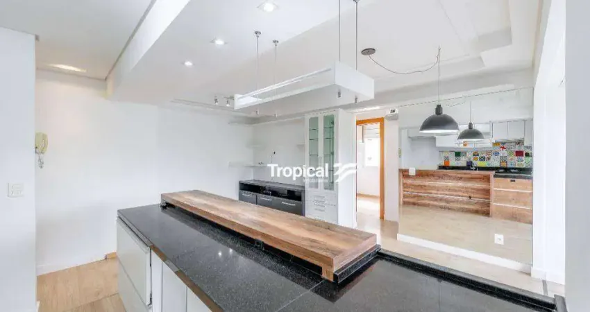 Apartamento com 3 dormitórios para alugar, 78 m² por r$ 3.816,50/mês - vila nova - blumenau/sc