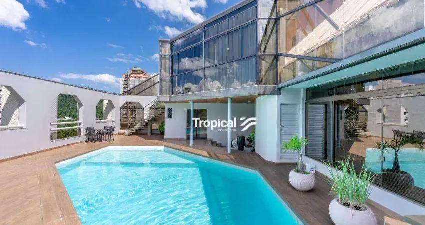 Cobertura com 4 dormitórios à venda, 729 m² por R$ 6.000.000,00 - Ponta Aguda - Blumenau/SC