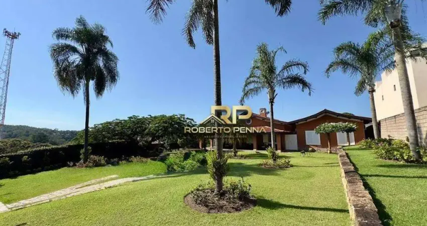 Chácara com 5 dormitórios à venda, 4 m² por r$ 5.200.000,00 - parque jatibaia (sousas) - campinas/sp