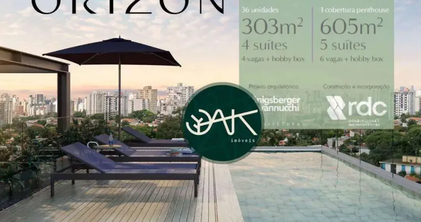 Apartamento com 4 dormitórios à venda, 303 m² por R$ 3.009.600,00 - Edifício Orizon Park - São José dos Campos/SP
