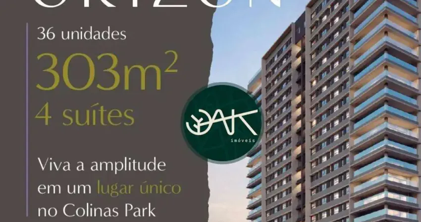 Apartamento com 4 dormitórios à venda, 303 m² por R$ 3.617.600,00 - Edifício Orizon Park - São José dos Campos/SP