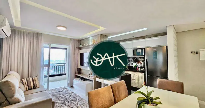 Apartamento com 2 dormitórios à venda, 58 m² por R$ 750.000,00 - Palmeiras de São José - São José dos Campos/SP