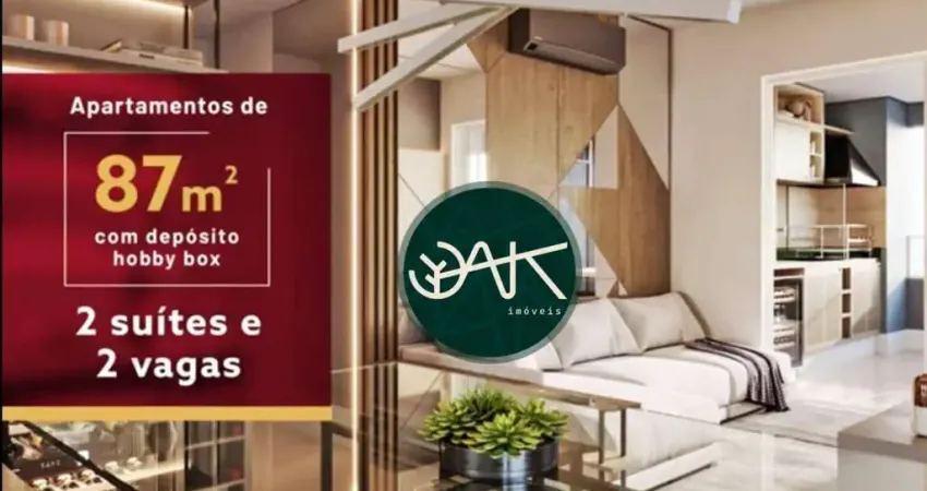 Apartamento com 2 dormitórios à venda, 87 m² por R$ 960.000 - Vila Ema - São José dos Campos/SP