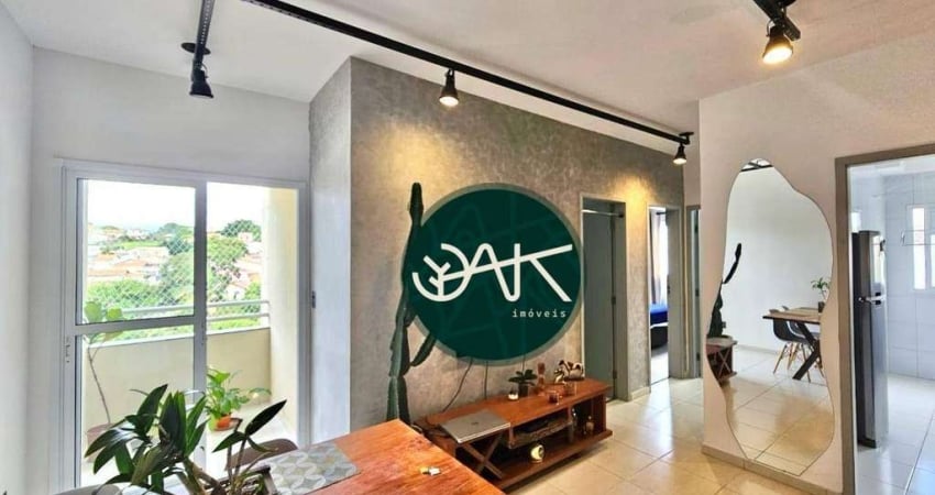 Apartamento com 2 dormitórios à venda, 54 m² por R$ 390.000,00 - Jardim Oriente - São José dos Campos/SP
