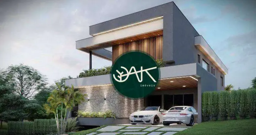 Casa com 4 dormitórios à venda, 282 m² por r$ 2.700.000 - condomínio terras alpha - são josé dos campos/sp