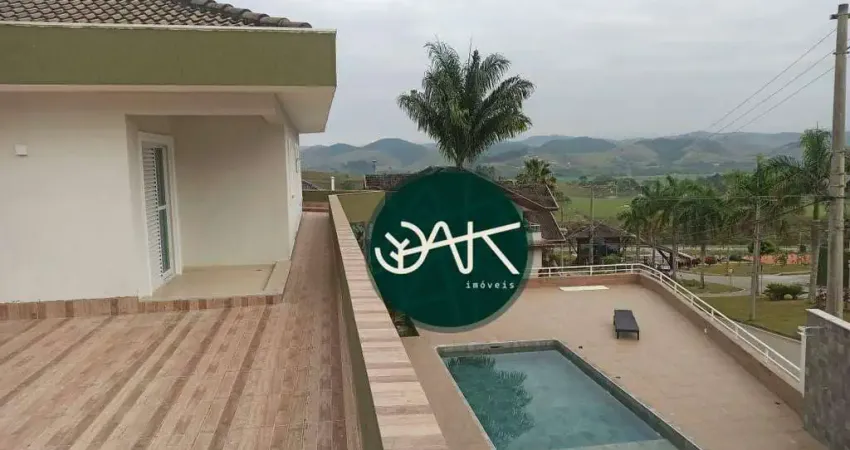 Casa com 4 dormitórios, 450 m² - venda por r$ 4.000.000 ou aluguel por r$ 15.790/mês - condomínio residencial jaguary - são josé dos campos/sp