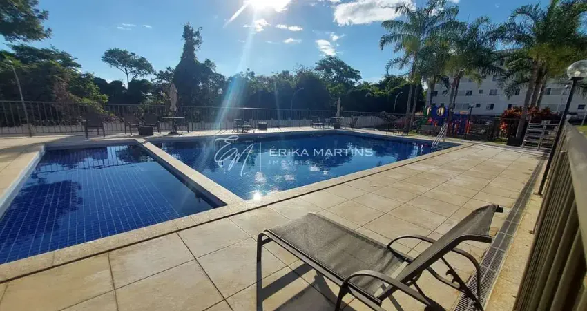 Apartamento com 48 m² no condomínio lagoa dos cristais - lagoa santa/mg