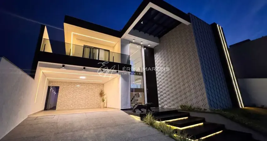 Condomínio golden class - casa no condomínio golden class com 4 quartos sendo 2 suítes -mobiliada - lagoa santa/mg