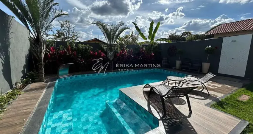 Casa com piscina e 3 quartos – bairro lundcéa – lagoa santa/mg