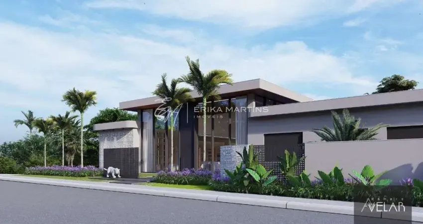 Condomínio vitoria golf residence - casa 4 suites, de luxo no condomínio victória golf ii