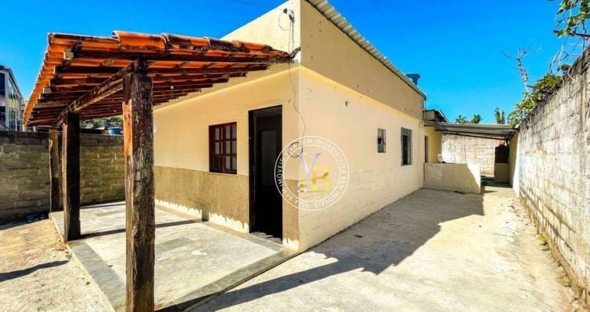 Casa com 2 quartos, 80 m² - venda por R$ 200.000 ou aluguel por R$ 1.100/mês - Grama - Juiz de Fora/MG