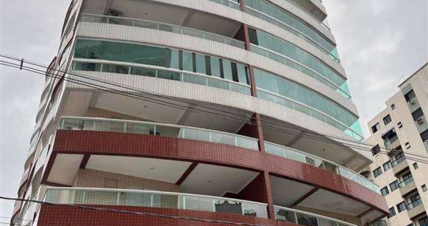 370MIL - APARTAMENTO HÁ 250 METROS DA PRAIA DA VILA GUILHERMINA SACADA COM CHURRASQUEIRA  A CARVÃO ELEVADOR PISCINA