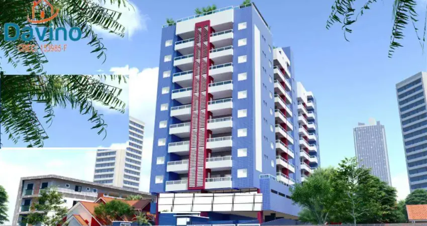 40,7mil entrada e saldo pelo banco Praia da Vila Guilhermina - Apartamento 1 suite - lazer completo sacada gourmet