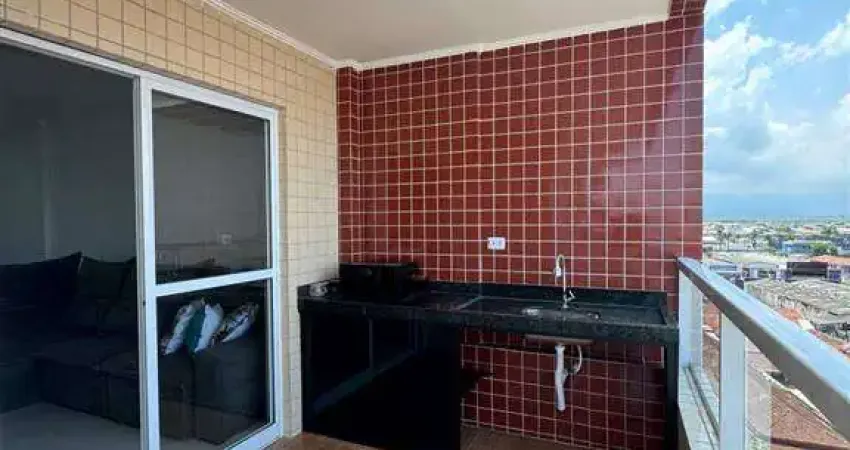 Apartamento na praia da vila guilhermina - semi mobiliado - próximo ao mar