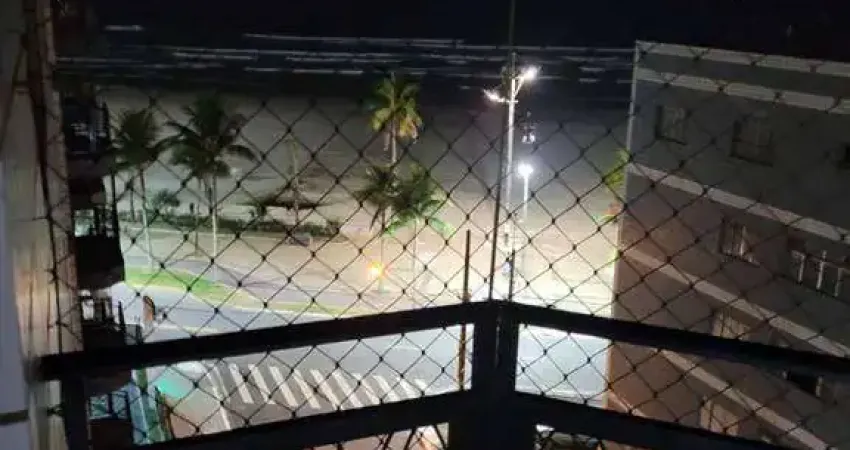 560mil - apartamento 3 dormitórios 1 suíte - 50 metros do mar - sacada vista amr - elevador