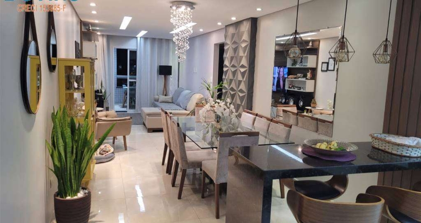 Apartamento 3 quartos 2 suites 3 vagas demarcadas finamente mobiliado, alto apdrão, lazer completo, ao lado da av mal mallet canto do forte