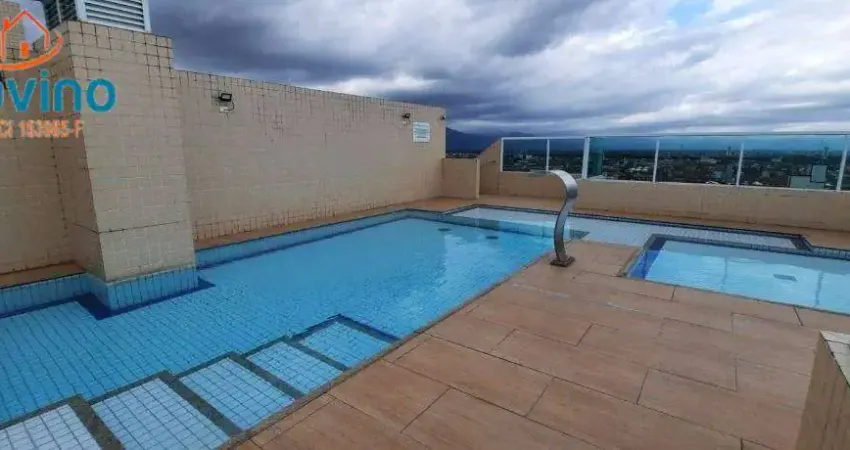 550mil a vista - sacada com churrasqueira apartamento em rpedio frente mar 2 quartos 1 suíte lazer com piscina.