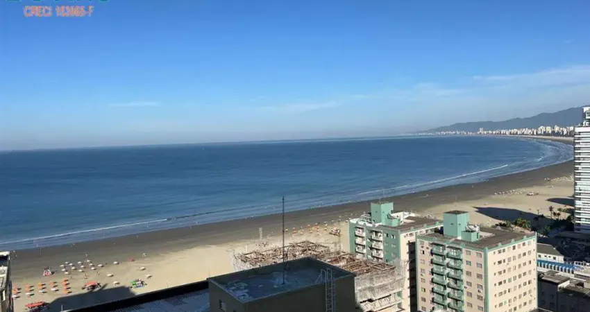 1700 milhão - 3 suites - alto padrão - andar alto - vista panorâmica do mar do Forte até Mongaguá - Lazer Completissimo