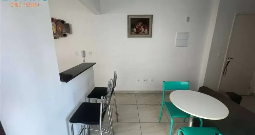 305mil - apartamento mobiliado pé na areia 1 dormitório sacada elevador, praia da aviação