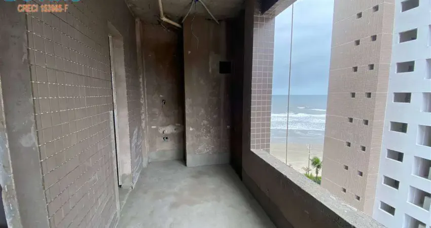 Apartamento em predio frente a praia com Vista para o Mar  2 Dormitórios, 1 Suíte, 2 Vagas   alto padrão lazer completo
