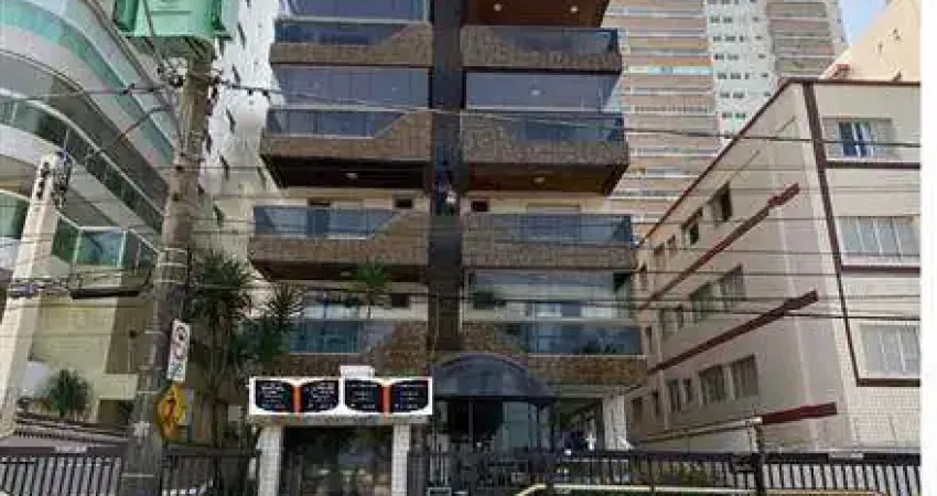 345mil - apartamento 1 dormitório predio frente mar com elevador, imóvel na lateral
