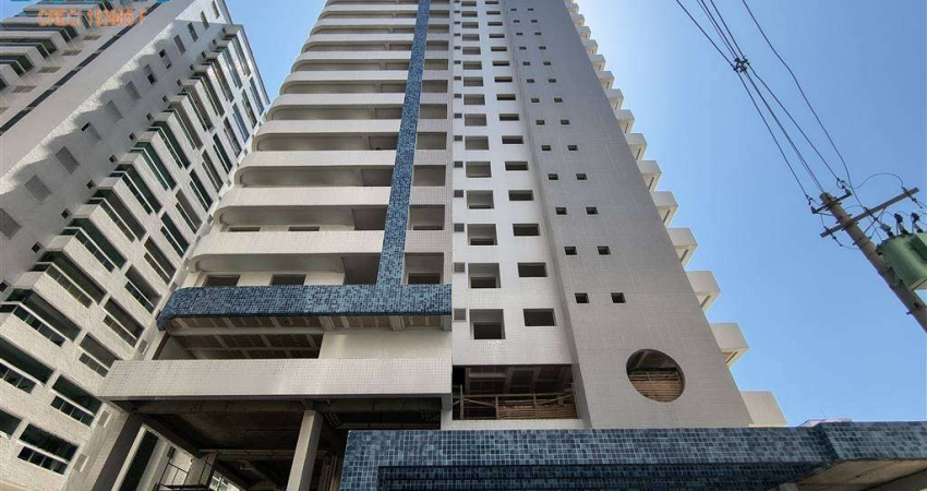 459mil apartamento com vista mar da sacada gourmet, lazer de clube 150m da Praia da Ocian, 2 dormitórios um suite